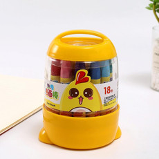 3 PCS Barrel Oil Pastel 12 Colors 18 Colors 24 Colors 36 Colors Children Drawing Set Washable Crayons 18 Colors