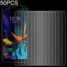 For LG K50 50 PCS 0.26mm 9H 2.5D Tempered Glass Film