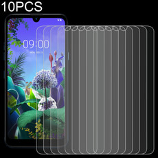 For LG Q60 10 PCS 0.26mm 9H 2.5D Tempered Glass Film