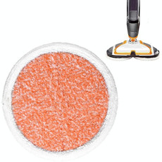 2 PCS Steam Mop Cleaning Replacement Cloth for Bissell 2124/2039A Series(Orange)