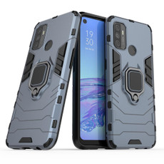 For OPPO A53 Shockproof PC + TPU Protective Case with Magnetic Ring Holder(Navy Blue) For OPPO A53 Shockproof PC + TPU Protective Case with Magnetic Ring Holder(Navy Blue)