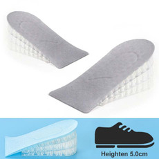 10 Pairs JF101 Invisible Transparent Silicone Heightening Pad Heel Heightening Insole Shock Absorption Half Pad, Specification:Three Layer(Gray) 10 Pairs JF101 Invisible Transparent Silicone Heightening Pad Heel Heightening Insole Shock Absorption Half Pad, Specification:Three Layer(Gray)