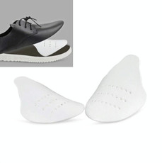 4 Pairs Shoes Head Anti-wrinkle Crease Sneaker Shield, Size:S (35-39)(White)