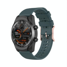 For Polar Grit X / Vantage M 22mm Dot Texture Watch Band(Olive Green)