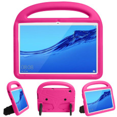 For  Huawei MediaPad T5 10.1 inch Sparrow Style EVA Material Children Shockproof Casing Shell(Rose Red)
