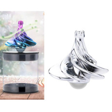 Air Aerodynamic Wind Gyroscope Blown Spin Silent Stress Relief Toys WinSpin Wind Fidget Spinner(Silver) Air Aerodynamic Wind Gyroscope Blown Spin Silent Stress Relief Toys WinSpin Wind Fidget Spinner(Silver)
