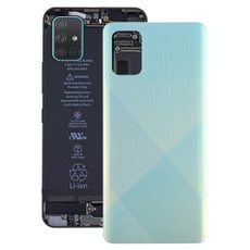 For Galaxy A71 Original Battery Back Cover (Blue)