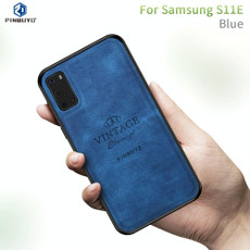 For Galaxy S20 PINWUYO Zun Series PC + TPU + Skin Waterproof Anti-fall All-inclusive Protective Case(Blue)