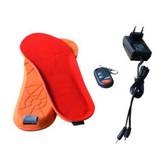 Smart Temperature-controlled Electric Insole Warm Foot Graphene Heating Insole Warm Foot Artifact Warm Foot Treasure, EU Plug, Size:38(Red for Women)