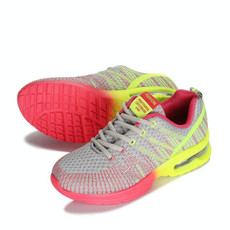 Casual Mesh Women Sneakers Breathable Half-cushion Running Shoes, Shoe size:39(Grey)
