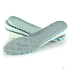 Men and Women Casual EVA Breathable Sports Invisible Heightened Insole, Height:1.5cm(36)