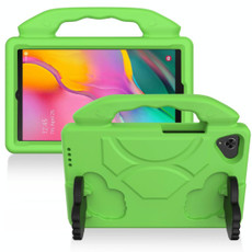 For Samsung Galaxy Tab A 8.0 2019 / T290 Thumb Bracket EVA Shockproof Tablet Case(Green)