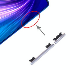 Side Keys for Xiaomi Redmi Note 8(Silver)