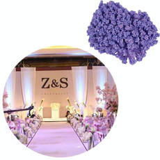 5 PCS Plastic Handmade DIY Wedding Foam Flower Head Simulation Bouquet Flower Stamen(12 - 10 Sticks)
