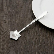 3 PCS Stainless Steel Household Creative Flower Spoon Coffee Stirring Spoon, Style:Bellflower Spoon