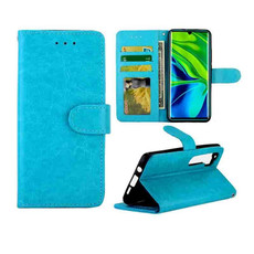 For Xiaomi Note10/CC9 Pro Crazy Horse Texture Leather Horizontal Flip Protective Case with Holder & Card Slots & Wallet & Photo Frame(Baby Blue) For Xiaomi Note10/CC9 Pro Crazy Horse Texture Leather Horizontal Flip Protective Case with Holder & Card Slots & Wallet & Photo Frame(Baby Blue)