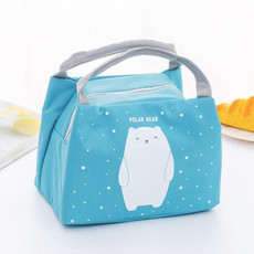 Portable Student Lunch Outdoor Portable Insulation Child Cute Student Lunch Box Bag(Polar Bear) Portable Student Lunch Outdoor Portable Insulation Child Cute Student Lunch Box Bag(Polar Bear)