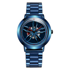 SANDA1009 Watch Man Student Casual Waterproof Steel Band Watch Man(Blue) SANDA1009 Watch Man Student Casual Waterproof Steel Band Watch Man(Blue)