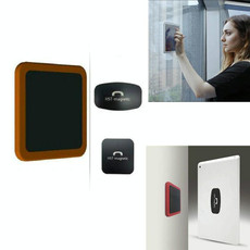 Wall-mounted iPad Magnetic Adsorption Universal Sticker Mobile Phone Wall Bracket(Orange B)