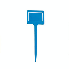 2 PCS Garden Plant Plastic Insert Labels(Blue)