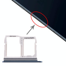 SIM Card Tray + Micro SD Card Tray for LG V40 ThinQ (Blue) SIM Card Tray + Micro SD Card Tray for LG V40 ThinQ (Blue)
