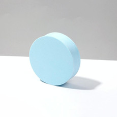 8 PCS Geometric Cube Photo Props Decorative Ornaments Photography Platform, Colour: Small Light Blue Cylinder
