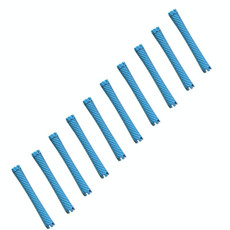 3 Sets Hair Salon Large Perm Bar Pear Flower Curly Thickened Perm Bar Hairdressing Tools(7 Bar)