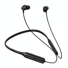 M61 Bluetooth 5.1 Business Sport Magnetic Metal Stereo Neck-mounted Bluetooth Earphone(Black)