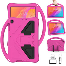 For Huawei MatePad T 10s 10.1 EVA Flat Anti Falling Protective Case Shell with Holder(RoseRed) For Huawei MatePad T 10s 10.1 EVA Flat Anti Falling Protective Case Shell with Holder(RoseRed)