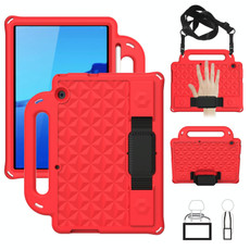 For Huawei  MediaPad T5 10.1 Diamond Series EVA  Anti-Fall Shockproof Sleeve Protective Shell Case with Holder & Strap(Red) For Huawei  MediaPad T5 10.1 Diamond Series EVA  Anti-Fall Shockproof Sleeve Protective Shell Case with Holder & Strap(Red)