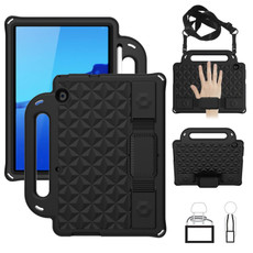 For Huawei  MediaPad T5 10.1 Diamond Series EVA  Anti-Fall Shockproof Sleeve Protective Shell Case with Holder & Strap(Black) For Huawei  MediaPad T5 10.1 Diamond Series EVA  Anti-Fall Shockproof Sleeve Protective Shell Case with Holder & Strap(Black)