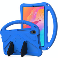 For Huawei MatePad T8 EVA Flat Anti Falling Protective Case Shell with Holder(Blue) For Huawei MatePad T8 EVA Flat Anti Falling Protective Case Shell with Holder(Blue)