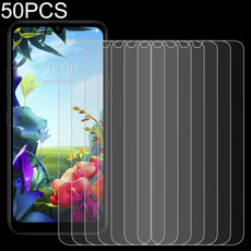 For LG K40S 50 PCS 0.26mm 9H 2.5D Tempered Glass Film