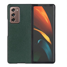 For Samsung Galaxy Z Fold2 5G Litchi Texture Shockproof Protective Case(Green)