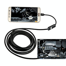AN97 Waterproof Micro USB Endoscope Hard Tube Inspection Camera for Parts of OTG Function Android Mobile Phone, with 6 LEDs, Lens Diameter:8mm(Length: 3.5m)