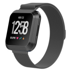 For Fitbit Versa 2 / Fitbit Versa / Fitbit Versa Lite Milanese Watch Band,, Large Size: 2.3x25.8cm(Gray) For Fitbit Versa 2 / Fitbit Versa / Fitbit Versa Lite Milanese Watch Band,, Large Size: 2.3x25.8cm(Gray)