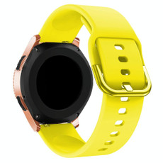 20mm For Huawei Watch GT2 42MM / Amazfit BipS 2 Youth Version Color Buckle Silicone Watch Band(Yellow) 20mm For Huawei Watch GT2 42MM / Amazfit BipS 2 Youth Version Color Buckle Silicone Watch Band(Yellow)