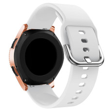 20mm For Huawei Watch GT2 42MM / Amazfit BipS 2 Youth Version Color Buckle Silicone Watch Band(White) 20mm For Huawei Watch GT2 42MM / Amazfit BipS 2 Youth Version Color Buckle Silicone Watch Band(White)