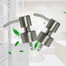 5 PCS Stainless Steel Pump Head Soap Dispenser Threaded Nozzle