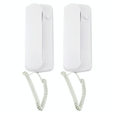 109DC Two-way High-definition Wired Intercom Doorphone (White)