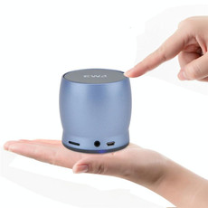 EWA A150 Portable Mini Bluetooth Speaker Wireless Hifi Stereo Strong Bass Music Boom Box Metal Subwoofer, Support Micro SD Card & 3.5mm AUX(Blue)