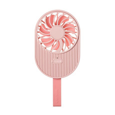 LLD-17 0.7-1.2W Ice Cream Shape Portable 2 Speed Control USB Charging Handheld Fan with Lanyard (Pink) LLD-17 0.7-1.2W Ice Cream Shape Portable 2 Speed Control USB Charging Handheld Fan with Lanyard (Pink)