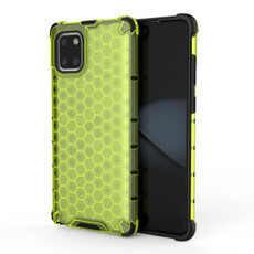 For  Galaxy S10 Lite 2019 / A91 / M80s Shockproof Honeycomb PC + TPU Case(Green)