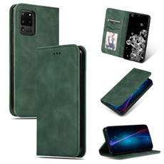 For Galaxy S20 Ultra Retro Skin Feel Business Magnetic Horizontal Flip Leather Case(Army Green) For Galaxy S20 Ultra Retro Skin Feel Business Magnetic Horizontal Flip Leather Case(Army Green)