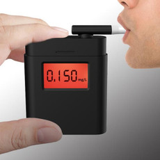 Breath Alcohol Tester Portable Digital Display Square Car Alcohol Tester