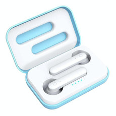 X26 TWS  Bluetooth 5.0 Wireless Touch Bluetooth Earphone with Magnetic Attraction Charging Box, Support Voice Assistant & Call(Blue)