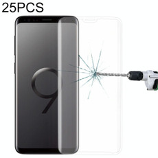25 PCS For Galaxy S9 Plus 9H Surface Hardness 3D Curved Edge Anti-scratch Full Screen HD Tempered Glass Screen Protector(Transparent) 25 PCS For Galaxy S9 Plus 9H Surface Hardness 3D Curved Edge Anti-scratch Full Screen HD Tempered Glass Screen Protector(Transparent)