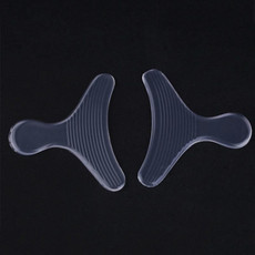 5 Pairs Silicone T-shaped Invisible Insole Wear-resistant High-heeled Stickers