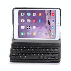 A03 for iPad mini 3 / 2 / 1 Universal Ultra-thin ABS Horizontal Flip Tablet Case + Bluetooth Keyboard(Black)