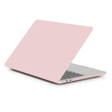 Laptop Frosted Style PC Protective Case for MacBook Pro 15.4 inch A1990 (2018)(Light Pink)